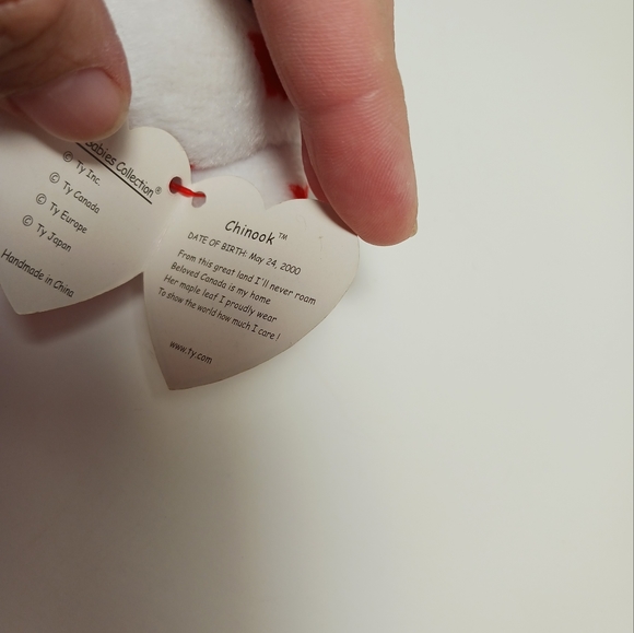 Ty Beanie Babies Chinook the Canadian Bear Canada Exclusive May 24, 2000 - Picture 3 of 8